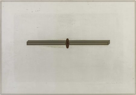 GIANNI PIACENTINO (1945) P.A.S. 1970 Serigrafia su carta, es. p.a.s.,...