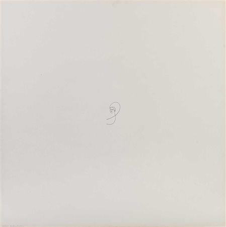 DE DOMINICIS GINO (1947 - 1998) Senza titolo 1972 Serigrafia su cartoncino,...