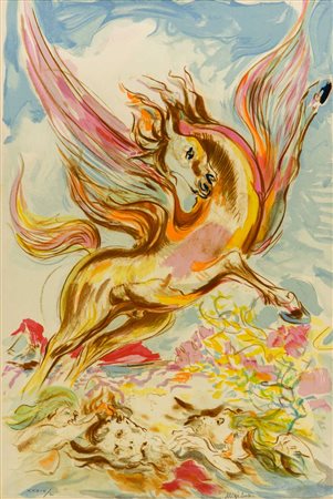 ALIGI SASSU (1912 - 2000) Senza titolo Serigrafia, es. XXXIX/L, Edizioni...