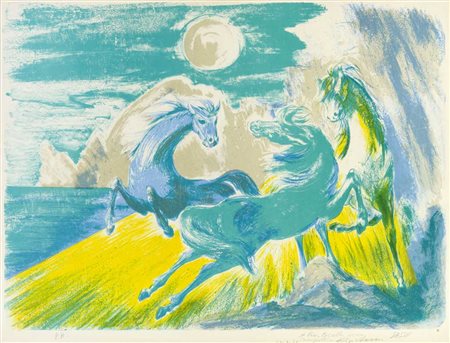 ALIGI SASSU, ENRICO DELLA TORRE Il lotto è composto da due grafiche: Aligi...