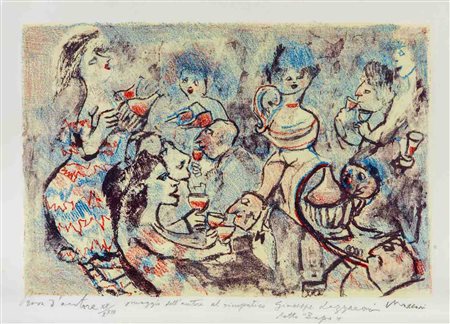 MACCARI MINO, TAMBURI ORFEO Il lotto è composto da due grafiche: Mino Maccari...