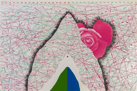 CONCETTO POZZATI (1935) Cartella n.3 dalla serie 'I giorni colorati' 1971...