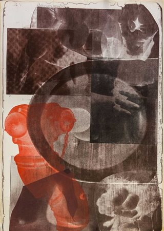 ROBERT RAUSCHENBERG (1925 - 2008) Tides 1969 Litografia, es. 15/28, Edizioni...