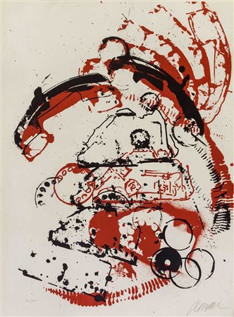 ARMAN (1928 - 2005) L'intèrieur des choses Litografia, es. 220/300 65,5 x...
