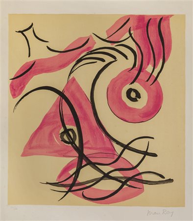 MAN RAY (1890 - 1976) Senza titolo dalla cartella de l'Origine des espèces...