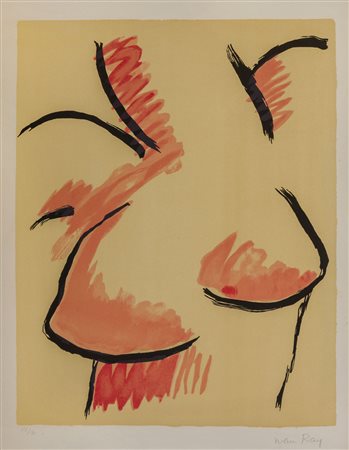 MAN RAY (1890 - 1976) Buste Planche dalla cartella de l'Origine des espèces...
