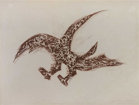 ANDRÈ MASSON (1896 - 1987) Senza titolo Litografia, non numerata 50 x 65,5 cm...