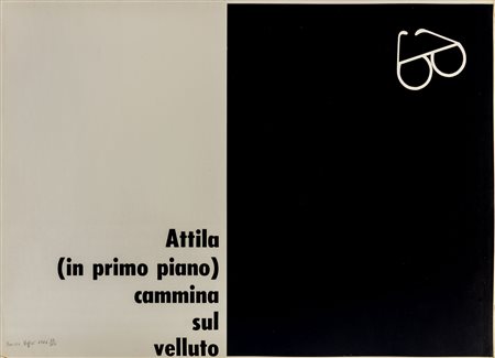 EMILIO ISGRO' (1937) Poesie visive e cancellature 1970 Il lotto è composto da...