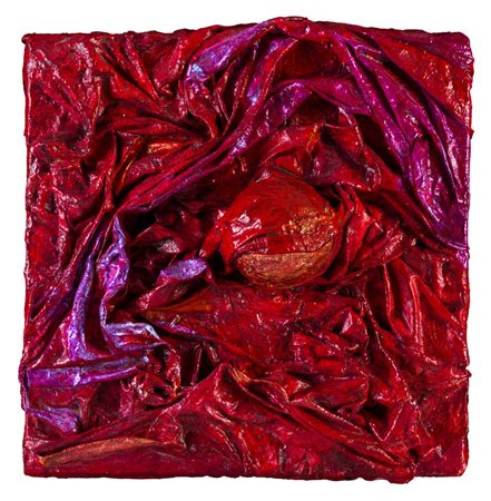 FRAN BULL (1938) Dark Matter Series. Somber Heart 2 Acrilico e tecnica mista...