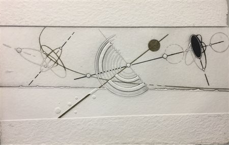 Walter Valentini Pergola 1928 Senza titolo Litografia su carta 37x57...