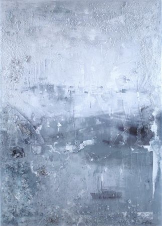 Air Daryal ISEO 1985 Life's Trip 2018 Olio e tecnica mista con cristalli ,...