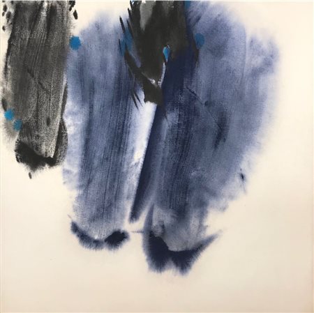 Giovanna Fra Pavia 1967 Ninfalide 2008 Olio su tela 50x50 Certificato di...