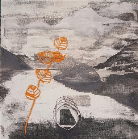 Nataliya Teslenko Turkmenistan 1981 Isola Comacina 2018 Tecnic mista:...