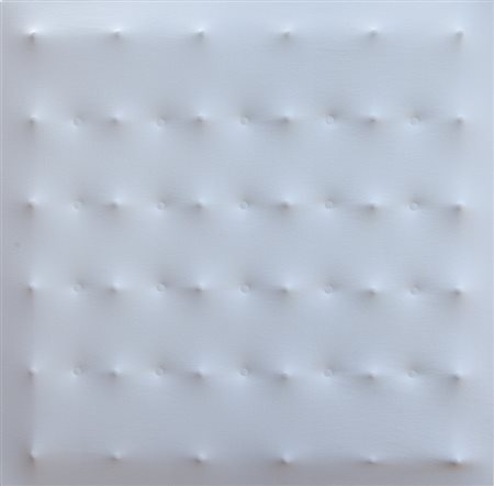 Valter Biella Sulbiate 1946 OMAGGIO A CASTELLANI 48 2018 ACRILICO SU TELA...