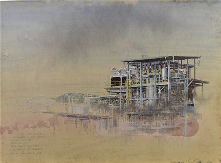 Valentina Ceci Milano 1985 Impianto No.13a 2018 Penne biro colorate e...