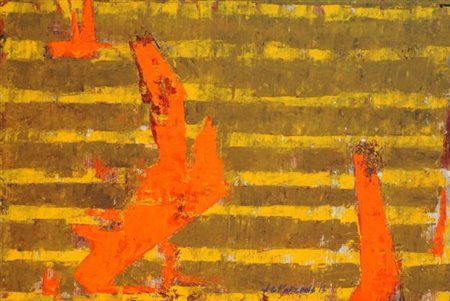 Joel Gonzales Pallerols Cuba 1983 Senza titolo 2013 Olio su tela 47x69...