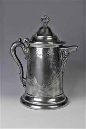 Grande boccale in silverplate, Sheffield, fine del XIX/inizi del XX secolo,...