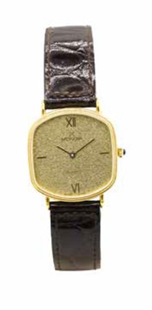 Orologio da donna Mondia in acciaio, quadrante dorato con numeri romani e...