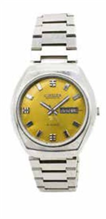 Orologio da uomo Citizen in acciaio, quadrante con datario alle ore quindici...