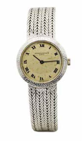 Orologio da donna Vacheron &. Costantin in oro bianco, quadrante a numeri...