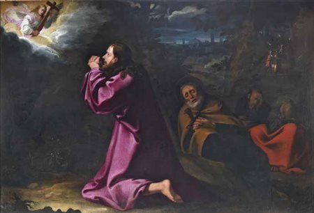 Riccardo Taurini Milano 1608-1678 ca LA PREGHIERA NELL’ORTO DEL GETSEMANI...
