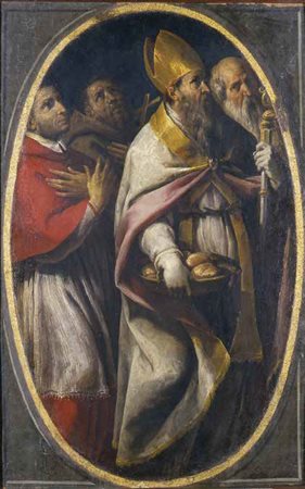 Daniele Crespi Busto Arsizio 1597 - Milano 1630 A) SAN CARLO BORROMEO, SAN...