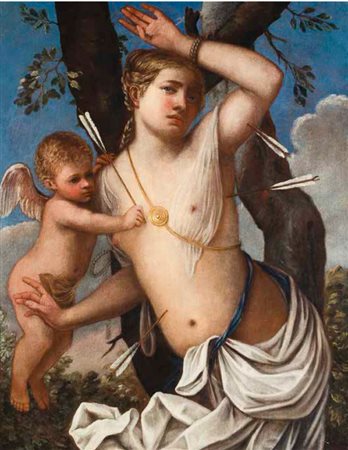 Antonio Domenico Beverense Venezia 1624/1626 – Vicenza 1694 VENERE E AMORE...