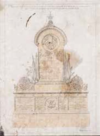 Guglielmo Calderini Perugia 1837 – Roma 1916 (A) MONUMENTO AI CADUTI DEL 20...