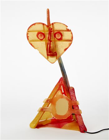 Gaetano Pesce (La Spezia 1939)Lampada da tavolo modello "Olo". New York,...