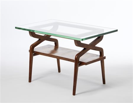 Pietro Lingeri (Bolvedro 1894 - Bolvedro 1968)Tavolino. Milano, 1947. Piano...