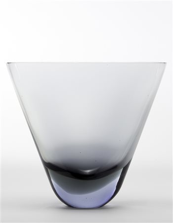 Flavio Poli (Chioggia 1900 - Venezia 1984)Grande vaso in vetro sommerso...