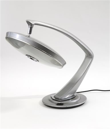 Fase Lampada da tavolo modello "Boomerang 2000". Madrid, anni '60. Alluminio...