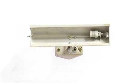 Stilnovo Lampada da parete modello "2069". Schermo regolabile in alluminio...