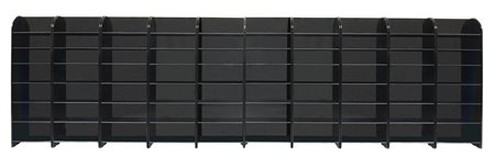 Luigi Caccia Dominioni (Milano 1913 - Milano 2016)Dieci mobili laccati neri a...