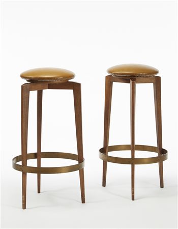 Adriano Colombo, Pietro Galli, Vittorio Tavecchia Coppia di sgabelli....