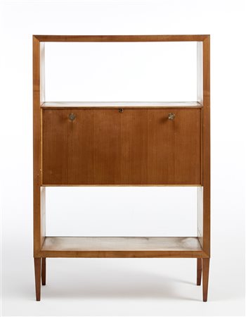 Melchiorre Bega (Crevalcore 1898 - Milano 1976)(Attribuito)Mobile bar con due...