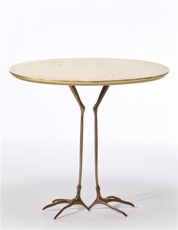 Meret Oppenheim (Berlino 1913 - Basilea 1985)Tavolino modello "Traccia"....