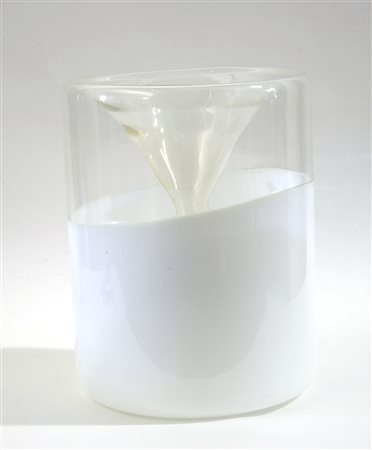 Renato Toso Parte di lampada a sospensione di forma cilindrica. Manifattura...