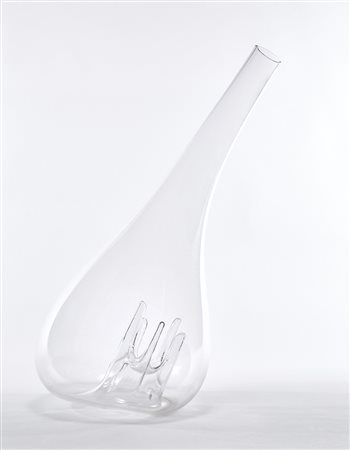 Toni Zuccheri (Venezia 1937 - 2008)Vaso modello "Otre". Esecuzione Veart,...