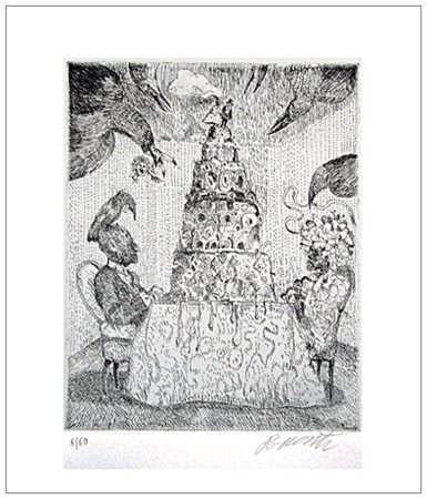 ANTONIO POSSENTI Lucca 1933 – Lucca 2016 La stanza degli sposi Acquaforte...