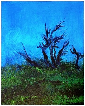 VIRIO BRESCIANI Pietrasanta 1925 – Pietrasanta 2000 Senza titolo 1990 Olio su...