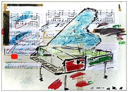 GIUSEPPE CHIARI Firenze 1926 – Firenze 2007 Senza titolo Pittura, tec. mista...