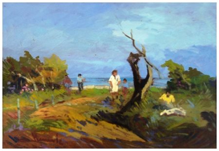 VILLY CLEMENTE Livorno 1923 – Livorno 1999 Antignano, Livorno 1978 Olio su...