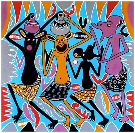 GEORGE LILANGA Kikwetu (Tanzania) 1934 – Dar es Salaam (Tanzania) 2005 Macha...