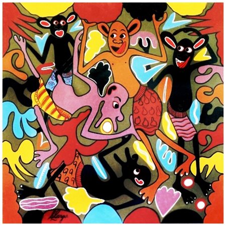 GEORGE LILANGA Kikwetu (Tanzania) 1934 – Dar es Salaam (Tanzania) 2005 Mchezo...