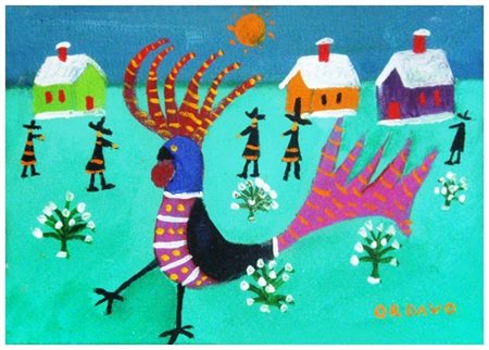 ALDO ORDAVO Viareggio 1913 – Viareggio 1991 Senza titolo Olio su tela 20 x...