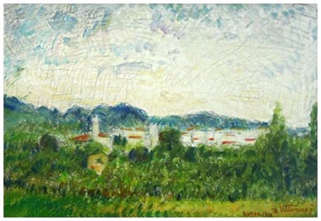 UMBERTO VITTORINI Barga 1890 – Milano 1979 Visione di Barga dal Pian Grande...