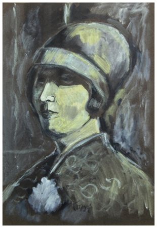 CARLO CORSI Nizza (Francia) 1879 – Bologna 1966 Senza titolo Pittura su carta...