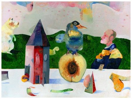 ANTONIO POSSENTI Lucca 1933 – Lucca 2016 Senza titolo Olio su tela cartonata...