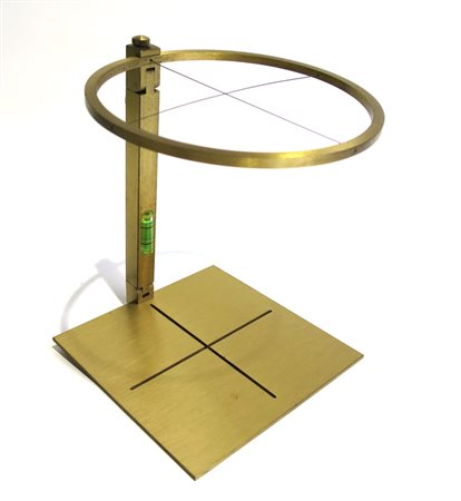 GIO' POMODORO (Orciano Di Pesaro 1930 – Milano 2002) scultura squadra in...